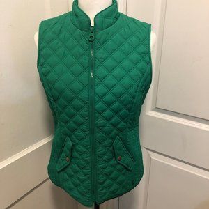 Joules Winter Snow Quilted Vest Size 6